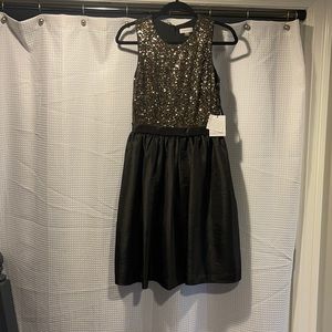 Calvin Klein cocktail dress.